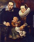 Sir Antony van Dyck Family Portrait painting
